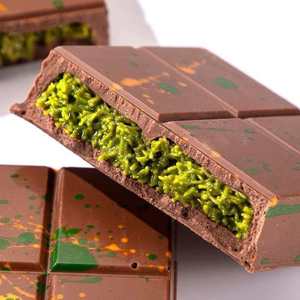 Pâte de pistache en gros Kataifi Dubaï Chocolat artisanal Halal Dubaï Barre de chocolat au design exotique et original Bonbons et snacks au chocolat - Product Image 6