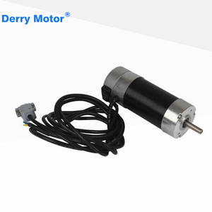 Alta velocidad 60W/600W 4000 RPM sin escobillas 24V alto par impermeable imán permanente DC <span class=keywords><strong>Motor</strong></span> 57mm diámetro de la puerta del boleto - Product Image 2