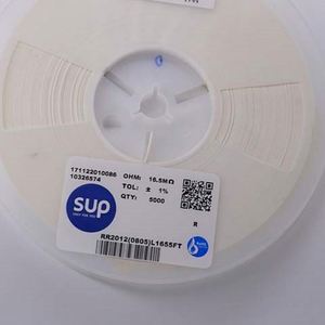 Whole -Sale RR2012 0805L1655FT 0805 2012 Resistors Chip Resistors SMD Resistors 16.5Mohm 1% 1/8W Thick Film Resistor - Product Image 1