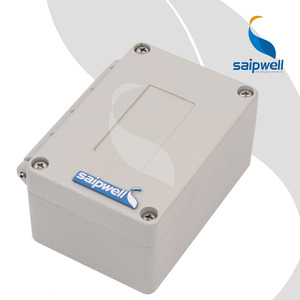 Saipwell-caja de aluminio con botón pulsador