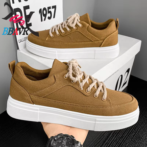 Nuevas Zapatillas Deportivas Casuales de Mezclilla para Hombre, Transpirables, de Verano, para Estudiantes, con Forro de Malla, Cordones Delanteros, Suela de Goma, a la Moda - Product Image 2