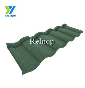 Panneaux de toit en tôle ondulée de couleur bleu océan, Style romain moderne, fabricants OEM de toitures métalliques - Product Image 2