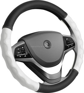 MELCO venta al por mayor de fundas personalizadas universales de cuero PU suave y cómodo agarre rojo <span class=keywords><strong>para</strong></span> <span class=keywords><strong>volante</strong></span> de coche estilo de diseño deportivo <span class=keywords><strong>para</strong></span> mujeres - Product Image 3