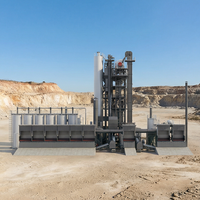 Usine de bitume tout-en-un NFLG, capacité 160-400T/H, faible coût d'entretien pour les projets d'infrastructure