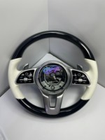 Volant en fibre de carbone personnalisé pour Mercedes-Benz AMG C E S G-Class W204 W205 W222, y compris les modèles G500 G55 G63 S500