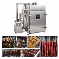 Fumoir Électrique en Acier Inoxydable à Prix d'Usine pour Viande et Poisson, Machine à Fumer à Froid pour Poisson-Chat