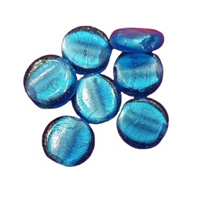 Hot Selling Silver Cotted Glass Beads for Jewelry Making Clothing <b>Accessories</b> for DIY Handmade Loose Nature <b>Crystal</b> - Product Image 1