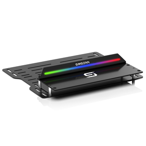 Base para Pedales SIMSONN Prox Ultra de Alta Calidad, Color Negro, para Juegos de <span class=keywords><strong>PC</strong></span>, Acero Inoxidable, USB, Accesorios para Videojuegos - Product Image 1