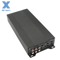 Mini amplificateur de voiture haut de gamme 6 canaux 150W 150W pour son mono comprend des croisements et des égaliseurs pontés