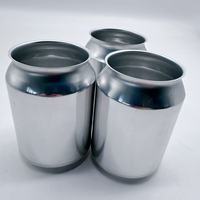 Promotion 220ml boîte de boisson de bière ronde en aluminium élégante pour lait de boisson gazeuse