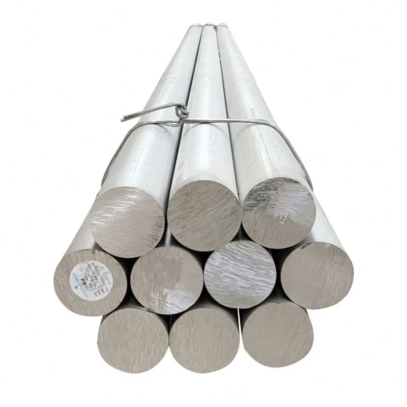 Barre ronde en aluminium bon marché 100mm 125mm 128mm 130mm 150mm 6005 6060 6061 6101 6063 6082 Billettes en aluminium