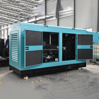 Générateur diesel silencieux de marque originale 50kW-500kW, super silencieux, avec enroulement 100% cuivre et radiateur tropical