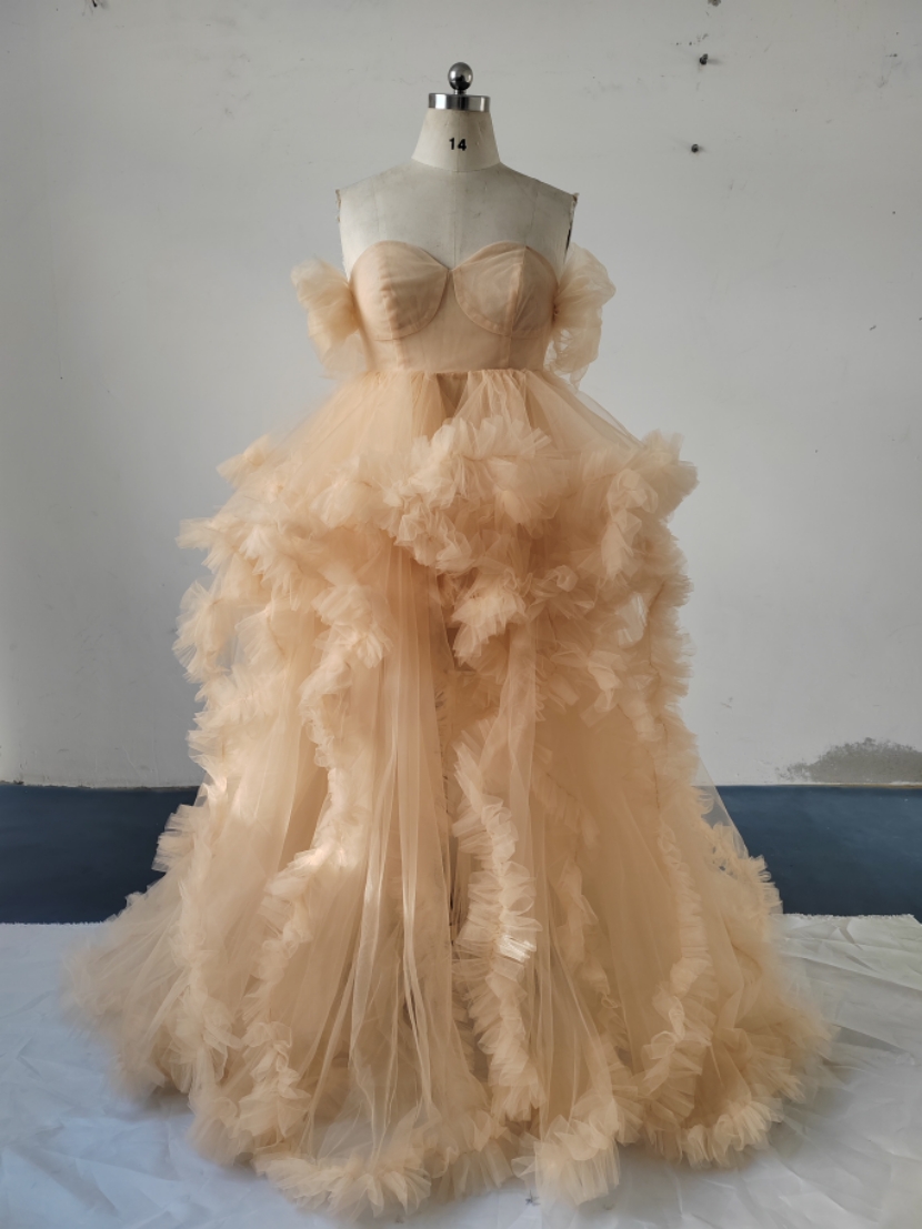tiffany blue jr bridesmaid dresses Camilla Tulle Maternity Photoshoot Dress main image 0