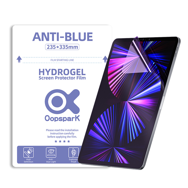 2024 Factory Wholesale High Quality Best Price Anti Blue Light Hydrogel TPH Protective Screen Protector Film for Iphone 15 14 13