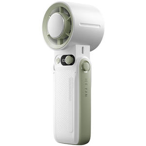 Ventilateur portable A228 en promotion, mini-ventilateur pliable avec bouton, 6000 mAh, 199 vitesses, affichage LED, ventilateur de refroidissement à air et glace - Product Image 2
