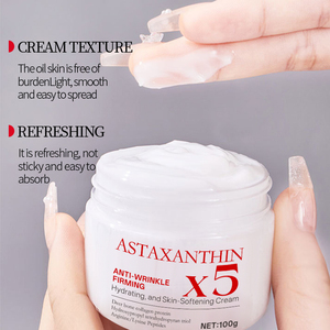 Crema Reafirmante Antiarrugas con Astaxantina X5, Crema Hidratante y Suavizante para el Cuidado Facial, 100 g - Product Image 2