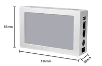 Imprimante jet d'encre TIJ Docod OEM/ODM T180 12,7 mm pour le codage par lots et l'impression de codes QR sur sacs plastiques et la traçabilité des batteries