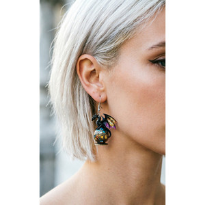 [Gorgeousxx] Boucles d'oreilles pendantes rétro <span class=keywords><strong>Dragon</strong></span> <span class=keywords><strong>Ball</strong></span> en acrylique pour femmes, bijoux 2D - Product Image 6