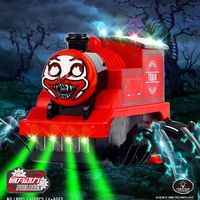 KSF Jouets éducatifs en plastique rétro à piles, train électrique multifonctionnel musical pour enfants de 5 à 13 ans, unisexe