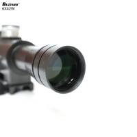 Réglable 6x42W Double Lumière Optique Portée Rouge & Vert Étanche Accessoires De Chasse pour Sports Tactiques En Plein Air