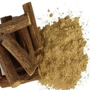 Meilleure qualité poudre de réglisse organique à base de plantes indiennes naturelles pures poudre d'écorce séchée Mulethi première qualité emballée sous vide pour - Product Image 2