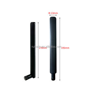 2.4 gz 5.8 gz 5dbi वाई 6 डुअल-बैंड रबर बतख टर्मिनल पैडल एंटीना RP-SMA कनेक्टर के साथ - Product Image 2