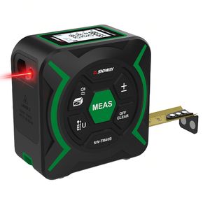 स्ंडवे माप टेप लंबाई माप डिजिटल टेप माप के लोगो के साथ लेजर दूरी मीटर - Product Image 1