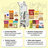 Automatische kleine papieren zakjesmachine voor het verpakken van theezakjes, koffiezakjes en theezakjes.