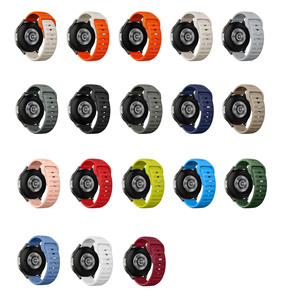 Pour Samsung Galaxy Watch 6 <span class=keywords><strong>7</strong></span> 20MM Remplacer le bracelet de montre en silicone pour <span class=keywords><strong>Huawei</strong></span> / <span class=keywords><strong>Amazfit</strong></span> Bracelet de montre 22mm - Product Image 6