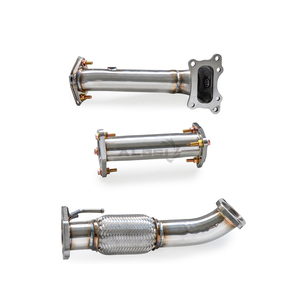 Collettore di Scarico per Honda Acura <span class=keywords><strong>TL</strong></span> 2.4 2009-2014, Tubo di Scarico in Acciaio Inox 304, Silenziatore ad Alte Prestazioni - Product Image 6