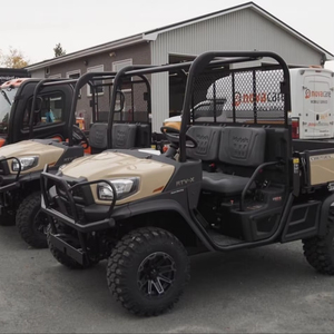 Véhicule utilitaire Kubota RTV-X1100C, moteur diesel 4 temps automatique 24,8 CV, transmission intégrale, cabine entièrement fermée et chauffée - Product Image 1