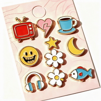 Broches personnalisées en émail souple ou dur avec logo, badges métalliques avec carte de support pour vêtements et chapeaux – Vente en gros