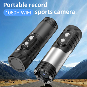 HD 1080P Không Thấm Nước HD UFO Xe Đạp Xe Đạp Mũ Bảo Hiểm Đèn Pin Dashcam Ngoài Trời Wifi 4K Thể Thao Hành Động Máy Ảnh - Product Image 4