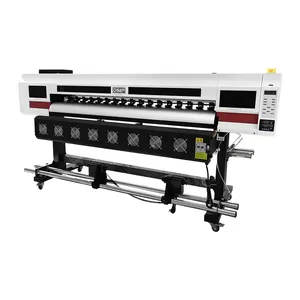 Textile printer manufacturer i3200 flax fabric cheap t-shirt textile sublimation printing machine