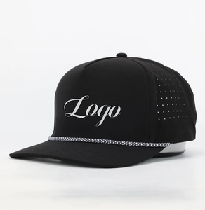 หมวกเชือก5แผงประสิทธิภาพสูงปรับได้ติดด้านหลังแห้งเร็วระบายอากาศได้ดีหมวกเชือกกอล์ฟ - Product Image 1