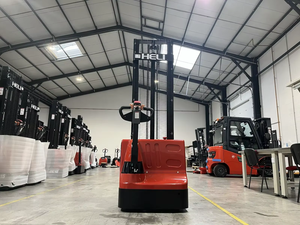 Apilador Eléctrico HELI con Envío Gratis, Carretilla Elevadora Eléctrica, Elevador de Palets de 1000kg, 1500kg, 2000kg, Apilador Totalmente Eléctrico con Operador a Pie a Precio Económico - Product Image 3