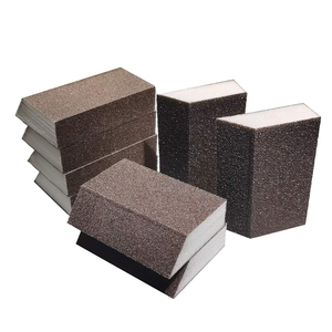 6.8*10*2.5 "אלומיניום תחמוצת אלומיניום sanding ספוג בלוק לק יבש רטוב טחנת מים - Product Image 1