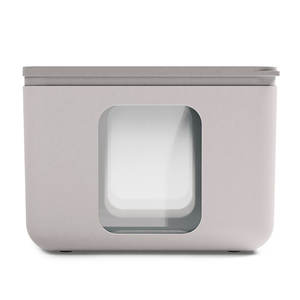 Wholesale Polypropylene <b>Pet</b> <b>Food</b> Treats Square Grey Practical And Stylish Kitchen <b>Food</b> <b>Storage</b> <b>Container</b> Big Size - Product Image 1
