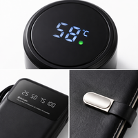Coffret Cadeau d'Entreprise de Luxe 6-en-1 : Flasque, Clé USB, Stylo, Carnet, Batterie Externe – Vente en Gros, Logo Personnalisé, OEM