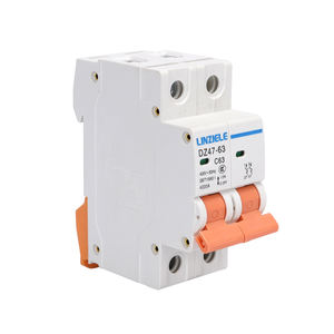 6-32A электрический выключатель DZ-47/C45 миниатюрный 2P промышленный Интеллектуальный воздушный выключатель - Product Image 3