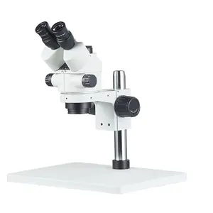 SZM7045NT-B3 3.5x-270x双焦三目立体变焦显微镜，带4k数码显微镜，用于印刷电路板电话维修