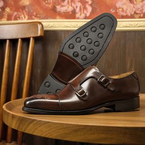 Mocasines de Hombre de Cuero Genuino de Alta Gama, Modernos, con Suela Gruesa, Estilo Oxford, Casuales, de Alta Calidad, Antideslizantes y Transpirables para Otoño - Product Image 2