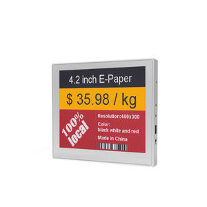 Papan nama elektronik E-Paper 4,2 inci dengan layar warna e-ink, Bluetooth pintar, kartu nama elektronik GooDisplay - Product Image 1