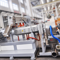 Ligne en plastique de granulateur d'extrudeuse de granulés de composé de PVC matériel de PVC