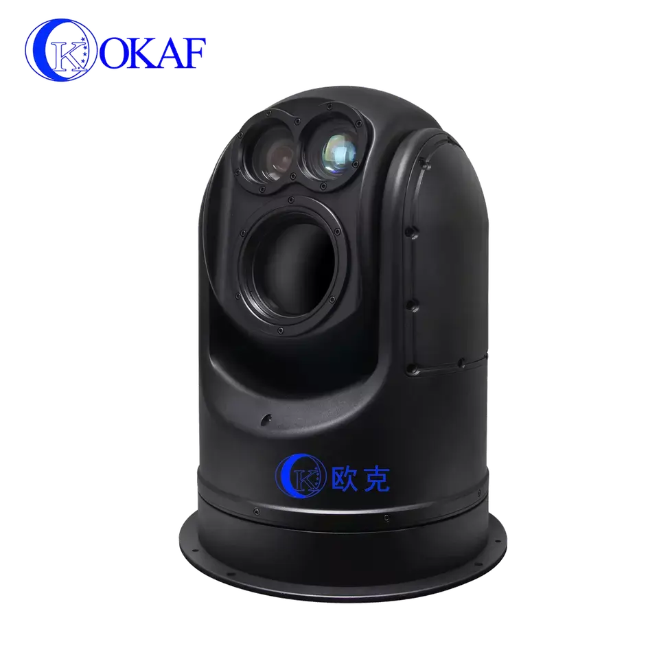 Caméra thermique de surveillance Caméra laser à vision nocturne de 2km Surveillance longue distance
