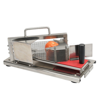 Wereldwijde Bestseller Professionele Handmatige Roestvrijstalen Tomatensnijmachine Uiensnijmachine Met Mes