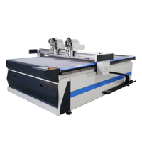 Machine de découpe automatique à couteau oscillant rond pour tissus, la plus populaire en 2025 pour les usines de vêtements
