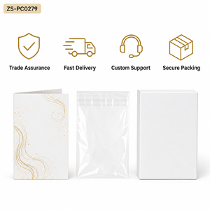 Tarjeta de Navidad 3D Pop-up con Diseño Original ZS-PC0279, Árbol de Navidad de Cristal Blanco, Papel Cortado con Láser y Detalles en Dorado - Product Image 6