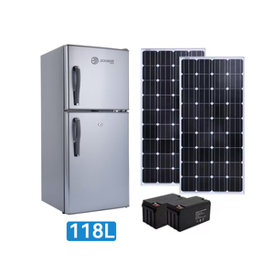 Sistema Completo con Energía Solar y Batería BCD-118, Refrigerador de Doble Uso de Gran Capacidad y Enfriamiento Rápido, Refrigerador Solar de 118L - Product Image 3
