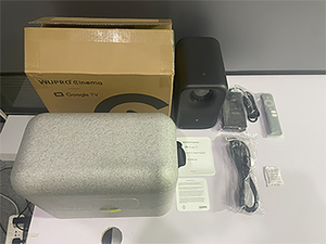 Dropshipping wupro เครื่องฉายวิดีโอแบบพกพาสำหรับ G2 G1จอแอลซีดีขนาดเล็ก320 ISO Lumens 1080P Google TV Smart Projector - Product Image 6